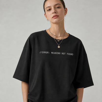 Nihilist Unisex Terry Oversized T-Shirt