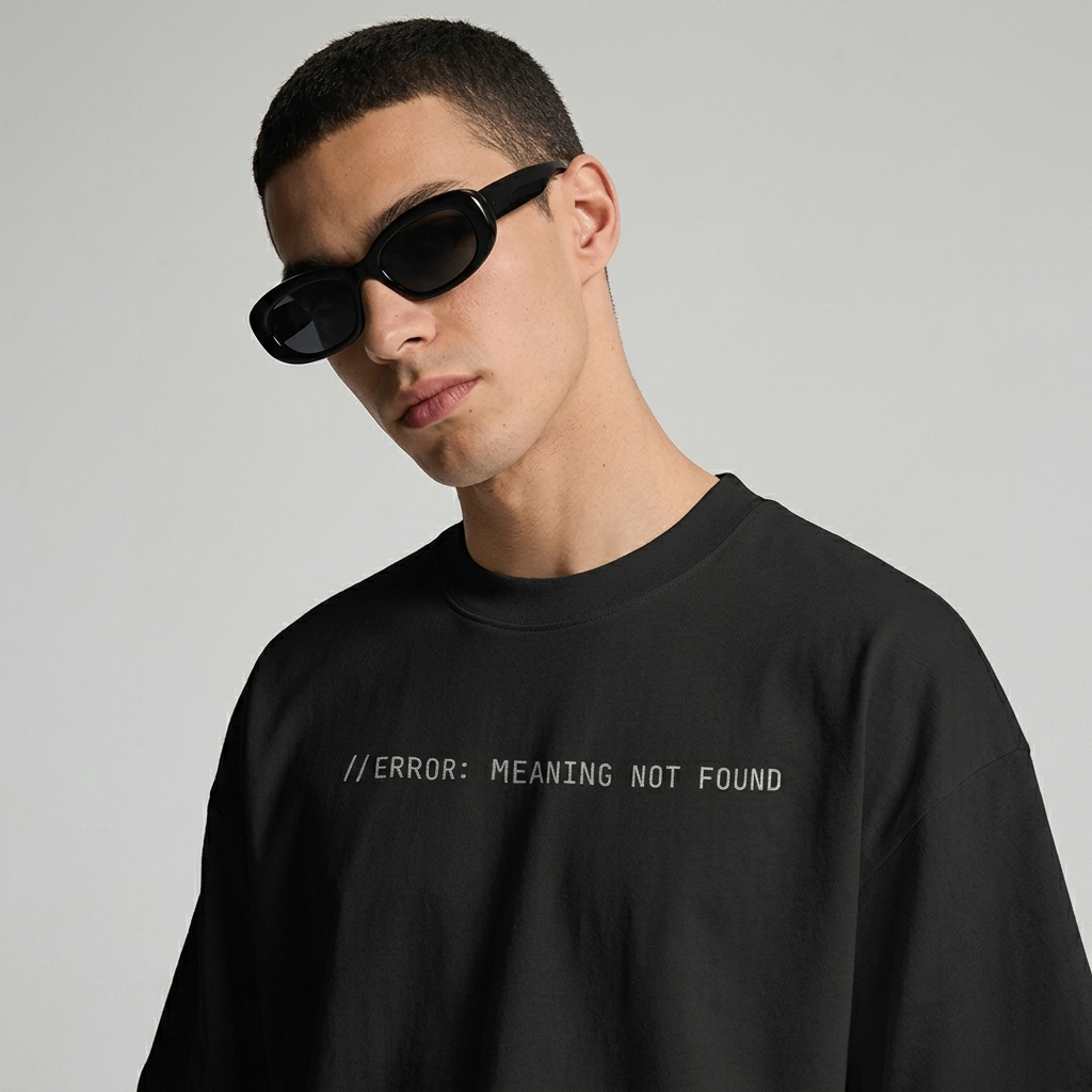 Nihilist Unisex Terry Oversized T-Shirt