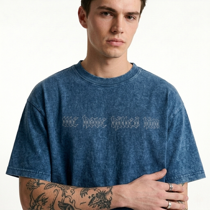 "God Is Dead" Premium Boxy Fit T Shirt
