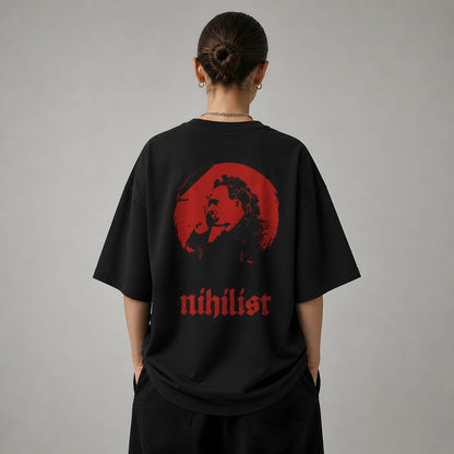 Nihilist Unisex Terry Oversized T-Shirt