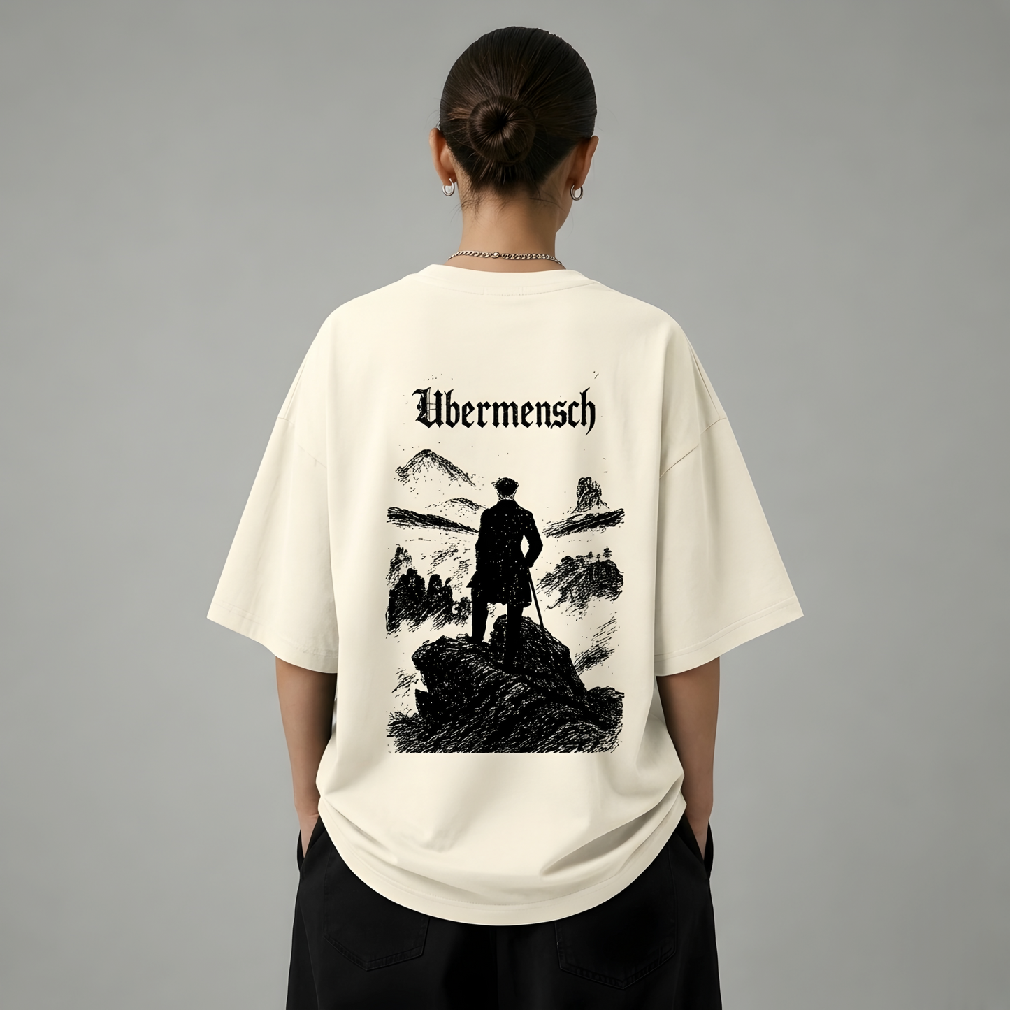 Ubermensch Unisex Terry Oversized T-Shirt