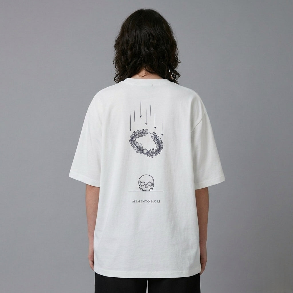 Memento Mori Unisex Terry Oversized T-Shirt