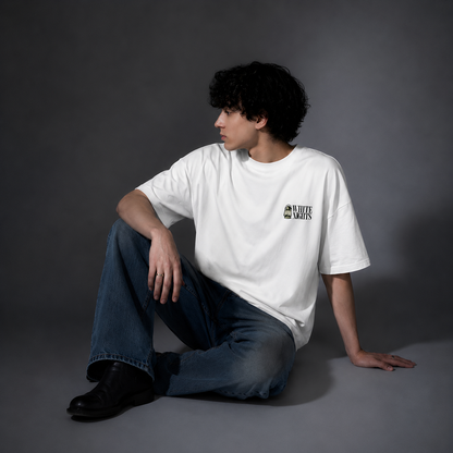 White Nights Unisex Terry Oversized T-Shirt